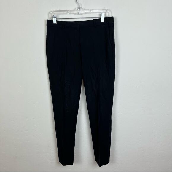 Theory Testra Wool Stretch Classic Crop Pants - Picture 2 of 12